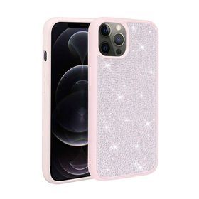 Gpack Apple iPhone 14 Pro Diamond Parlak Taşlı Ston Kapak Silikon Kılıf
