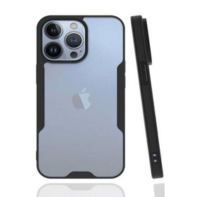 Gpack Apple İphone 14 Pro Max Kamera Korumalı Arkası Şeffaf Silikon Kılıf