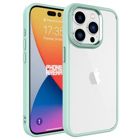 Gpack Apple iPhone 15 Pro Max Krom Kamera Çıkıntılı Nikelaj Hassas Tuşlu Arkası Cam Kılıf