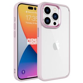 Gpack Apple iPhone 15 Pro Max Krom Kamera Çıkıntılı Nikelaj Hassas Tuşlu Arkası Cam Kılıf