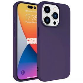 Gpack Apple iPhone 15 Pro Max Mara Lansman Silikon Mat Soft İçi Kadife Kılıf