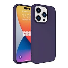 Gpack Apple iPhone 15 Pro Max Mara Lansman Silikon Mat Soft İçi Kadife Kılıf