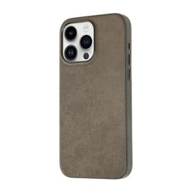 Gpack Apple iPhone 15 Pro Max Pu Deri Silikon Kapak İçi Kadife Kılıf