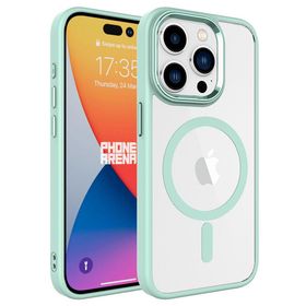 Gpack Apple iPhone 15 Pro Max Wireless Şarj Özellikli Buttom Magsafe Silikon Kapak Kılıf