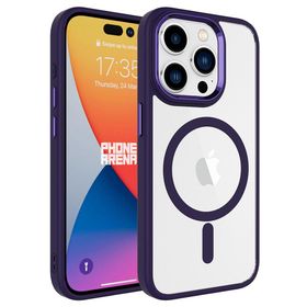 Gpack Apple iPhone 15 Pro Max Wireless Şarj Özellikli Buttom Magsafe Silikon Kapak Kılıf