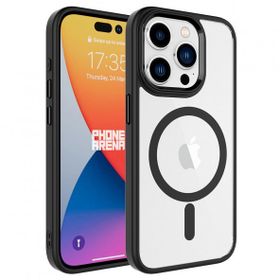 Gpack Apple iPhone 15 Pro Max Wireless Şarj Özellikli Buttom Magsafe Silikon Kapak Kılıf