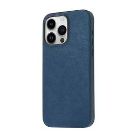Gpack Apple iPhone 15 Pro Pu Deri Silikon Kapak İçi Kadife Kılıf
