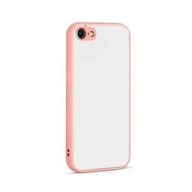 Gpack Apple iPhone 7 Hux Kamera Korumalı Silikon Kırmızı Kılıf