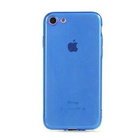 Gpack Apple İphone 7 Mun Mor Silikon Kılıf