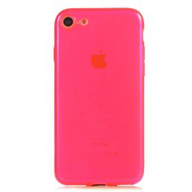 Gpack Apple İphone 7 Mun Mor Silikon Kılıf
