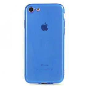 Gpack Apple İphone 7 Mun Mor Silikon Kılıf