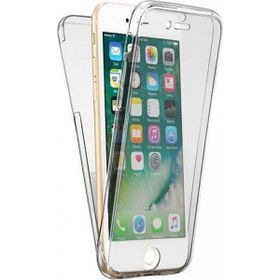 Gpack Apple iPhone 7 Ön Arka Şeffaf Silikon Koruma Kılıf