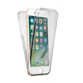 Gpack Apple iPhone 7 Ön Arka Şeffaf Silikon Koruma Kılıf