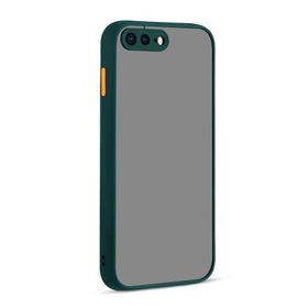 Gpack Apple Iphone 7 Plus Hux Koyu Yeşil Kamera Korumalı Silikon Cep Telefonu Kılıfı