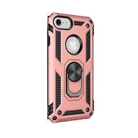 Gpack Apple iPhone 7 Vega Standlı Yüzüklü Mıknatıslı Kırmızı Kılıf