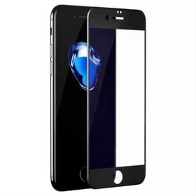 Gpack Apple iPhone 8 Siyah Siyah Full Kapatan Fiber Nano Ekran Koruma