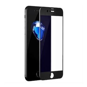 Gpack Apple iPhone 8 Siyah Siyah Full Kapatan Fiber Nano Ekran Koruma