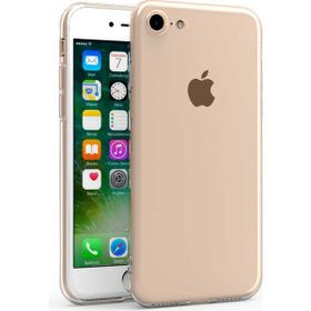 Gpack Apple iPhone SE 2020 Süper Silikon Lux Korumalı Şeffaf Kılıf