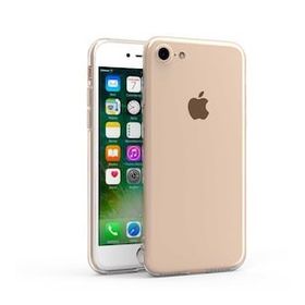 Gpack Apple iPhone SE 2020 Süper Silikon Lux Korumalı Şeffaf Kılıf