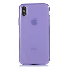 Gpack Apple iPhone X Mun Silikon Mavi Kılıf