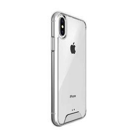 Gpack Apple Iphone XR Gard Nitro Şeffaf Sert Silikon Nano Glass Şeffaf Cep Cep Telefonu Kılıfı