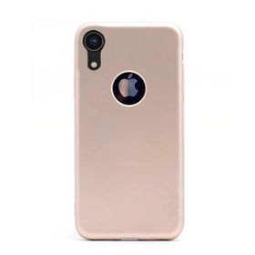 Gpack Apple iPhone Xr Gold Premier Esnek Lüx Silikon Kılıf