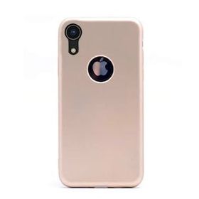 Gpack Apple iPhone Xr Gold Premier Esnek Lüx Silikon Kılıf