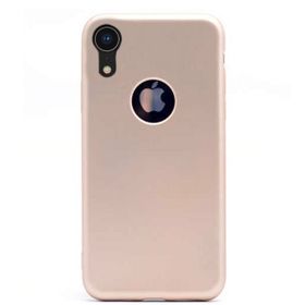 Gpack Apple iPhone Xr Gold Premier Esnek Lüx Silikon Kılıf
