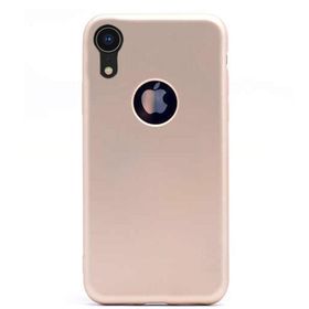 Gpack Apple iPhone Xr Gold Premier Esnek Lüx Silikon Kılıf