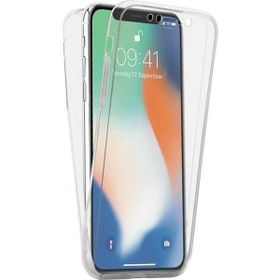 Gpack Apple iPhone Xr Ön Arka Şeffaf Silikon Koruma Kılıf