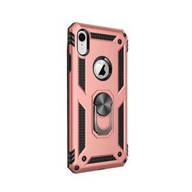 Gpack Apple iPhone Xr Vega Standlı Yüzüklü Mıknatıslı Kırmızı Kılıf
