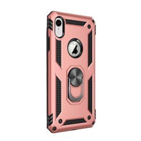 Gpack Apple iPhone Xr Vega Standlı Yüzüklü Mıknatıslı Kırmızı Kılıf