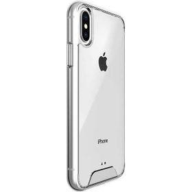 Gpack Apple iPhone XS Gard Nitro Şeffaf Sert Şeffaf Silikon Kılıf
