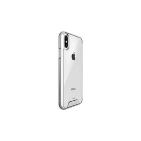 Gpack Apple iPhone XS Gard Nitro Şeffaf Sert Şeffaf Silikon Kılıf