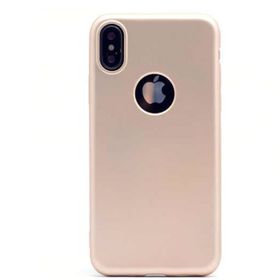 Gpack Apple iPhone Xs Max Gold Premier Esnek Silikon Kılıf