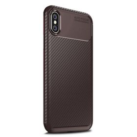 Gpack Apple iPhone XS Max Kahverengi Negro Dizayn Silikon Kılıf