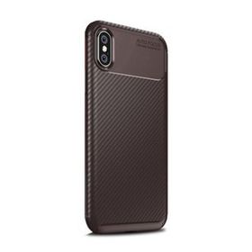 Gpack Apple iPhone XS Max Kahverengi Negro Dizayn Silikon Kılıf