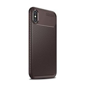 Gpack Apple iPhone XS Max Kahverengi Negro Dizayn Silikon Kılıf