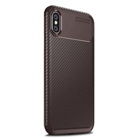 Gpack Apple iPhone XS Max Kahverengi Negro Dizayn Silikon Kılıf