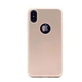 Gpack Apple iPhone Xs Premier Esnek Lüx Gold Silikon Kılıf