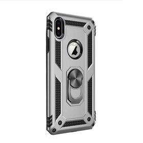Gpack Apple iPhone Xs Vega Standlı Yüzüklü Mıknatıslı Bronz Kılıf