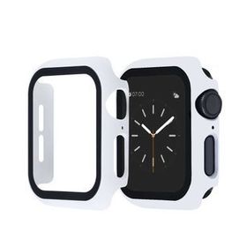 Gpack Apple Watch 1 2 3 4 5 44 mm Full Glue Gard Renkli Pembe Ekran Koruyucu