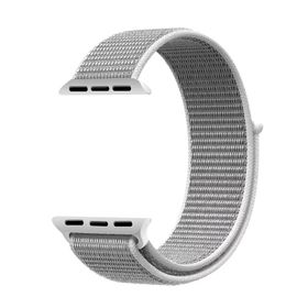 Gpack Apple Watch 1/2/3/4/5 40 mm Kumaş Cırtcırtlı Bordo Kordon