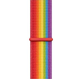 Gpack Apple Watch 1/2/3/4/5 40 mm Kumaş Cırtcırtlı Bordo Kordon