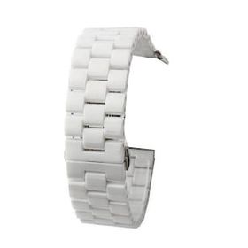 Gpack Apple Watch 4 5 40 mm Parlak Seramik Kaplama Metal ZR Beyaz Kordon