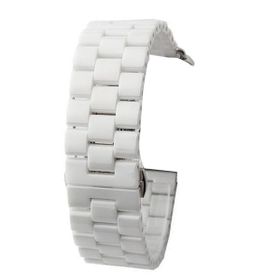 Gpack Apple Watch 4 5 42 mm Parlak Seramik Kaplama Metal ZR Siyah Kordon