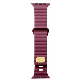 Gpack Apple Watch 4 5 42 mm Silikon Metal Tokalı Ayarlanabilir Krd73 Siyah Kordon