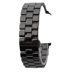 Gpack Apple Watch 4 5 44 mm Parlak Seramik Kaplama Metal ZR Beyaz Kordon