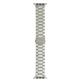 Gpack Apple Watch 4 5 KRD93 Mat Titanyum Görünümlü Metal 44 mm Kordon