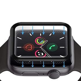 Gpack Apple Watch 40 mm Full Yapışan Ppma Siyah Ekran Koruyucu